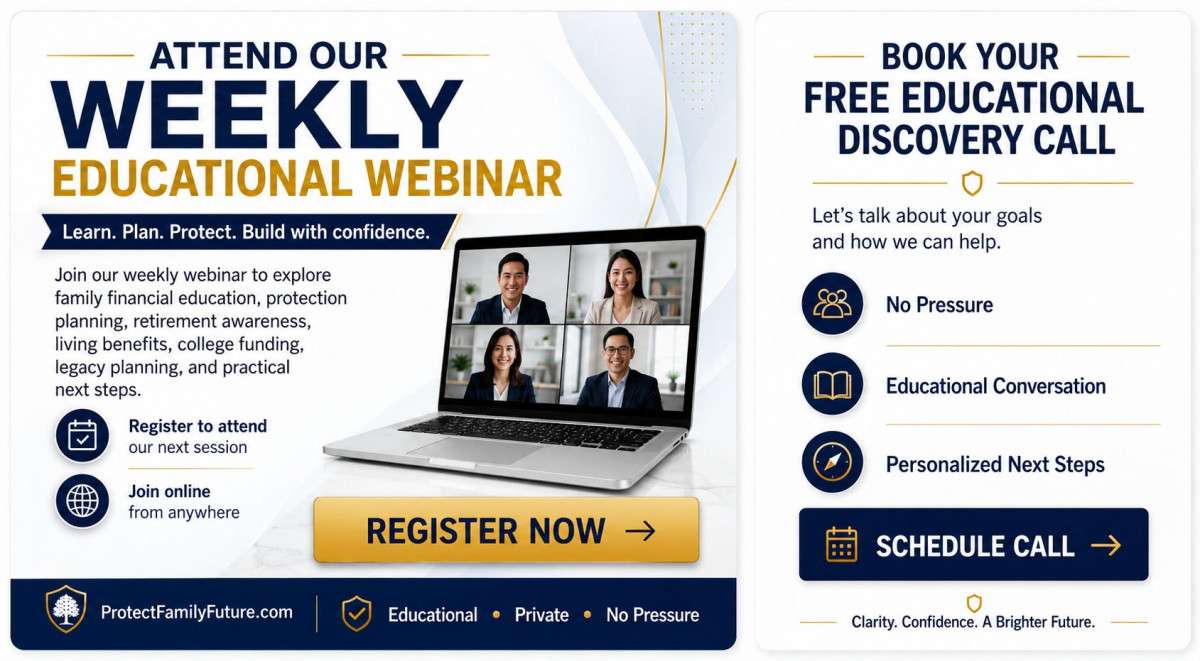 Weekly Educational Webinar and Discovery Call