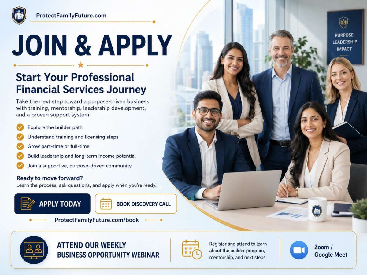 Join and Apply - Start Your Business Opportunity Journey