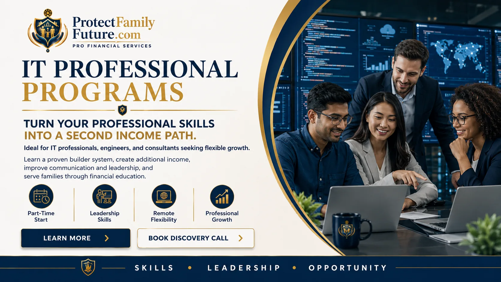 IT professional business opportunity path