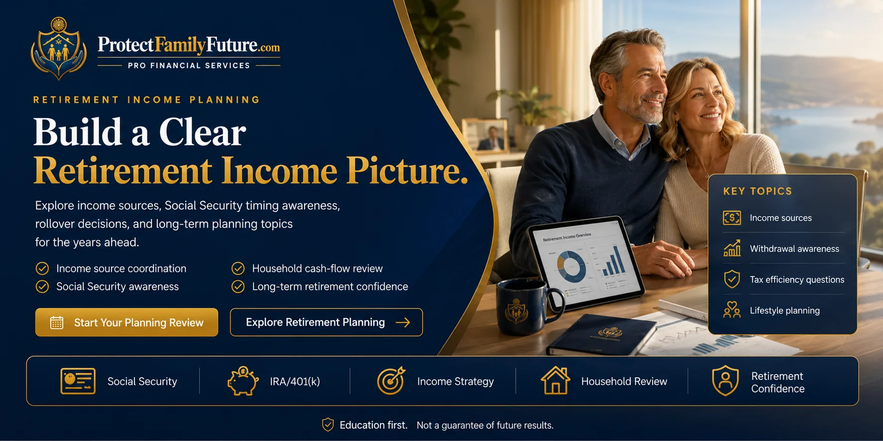 Retirement income picture - ProtectFamilyFuture.com