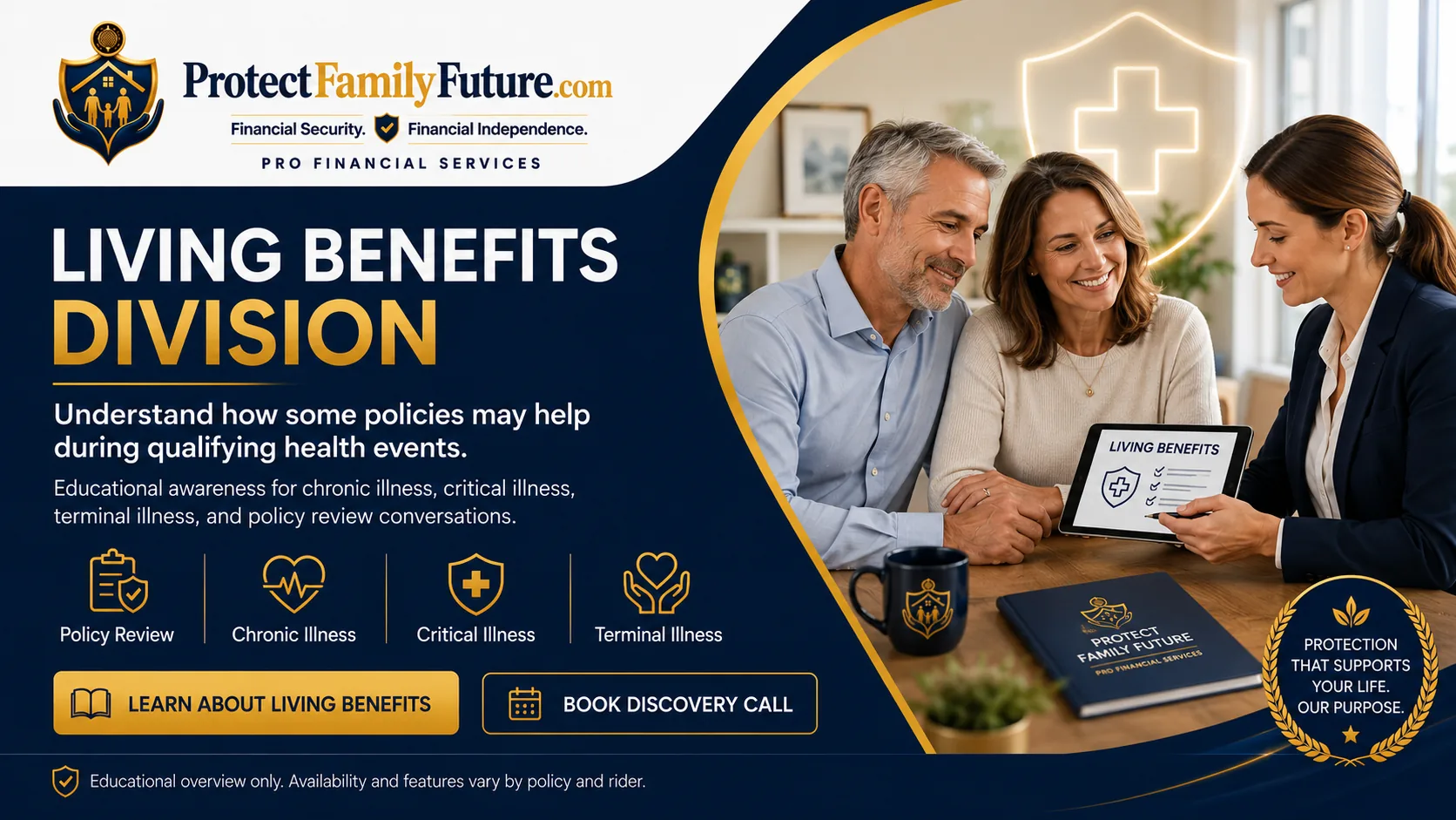 Living Benefits Division - ProtectFamilyFuture.com