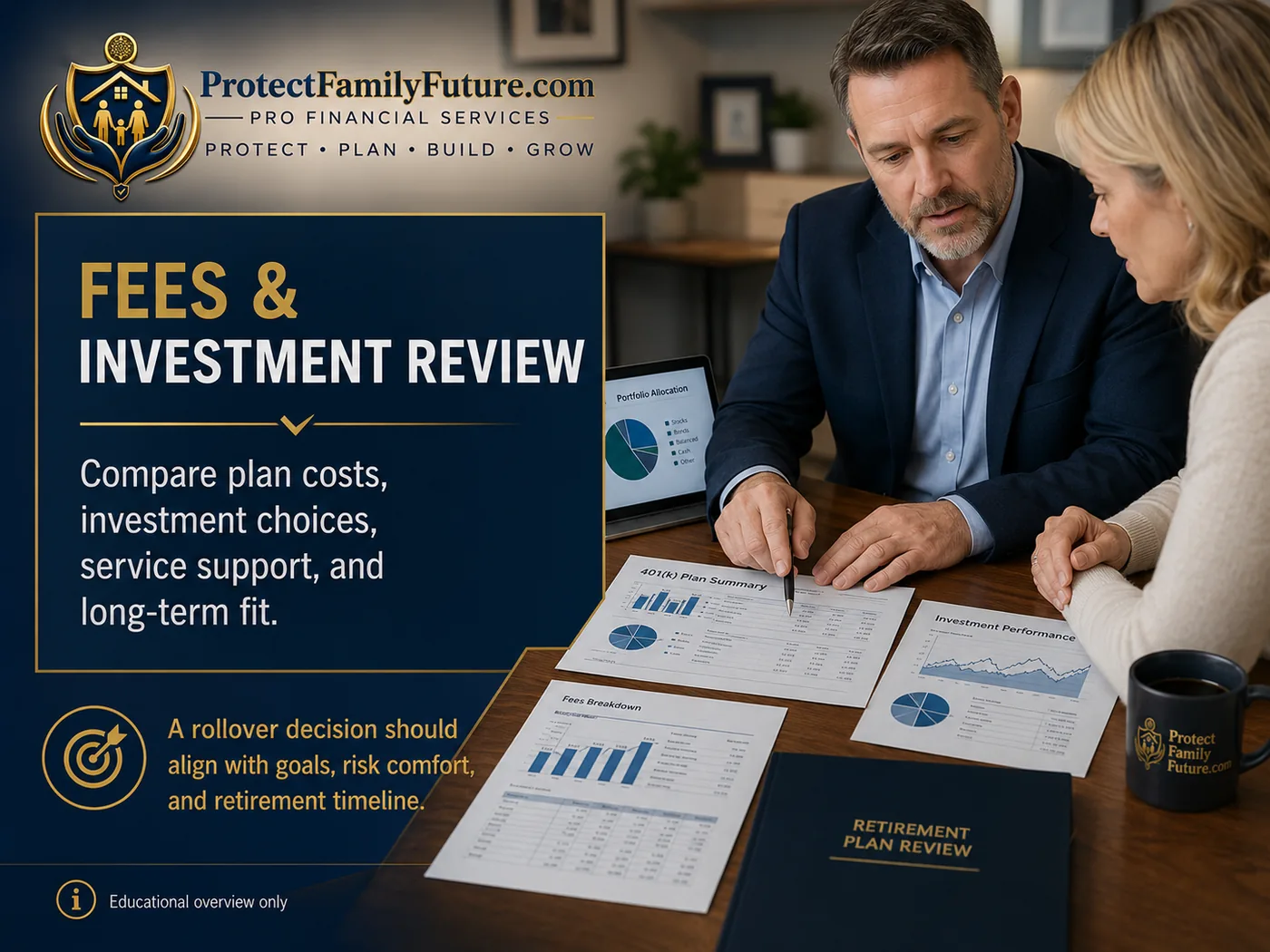 Fees and investment review education
