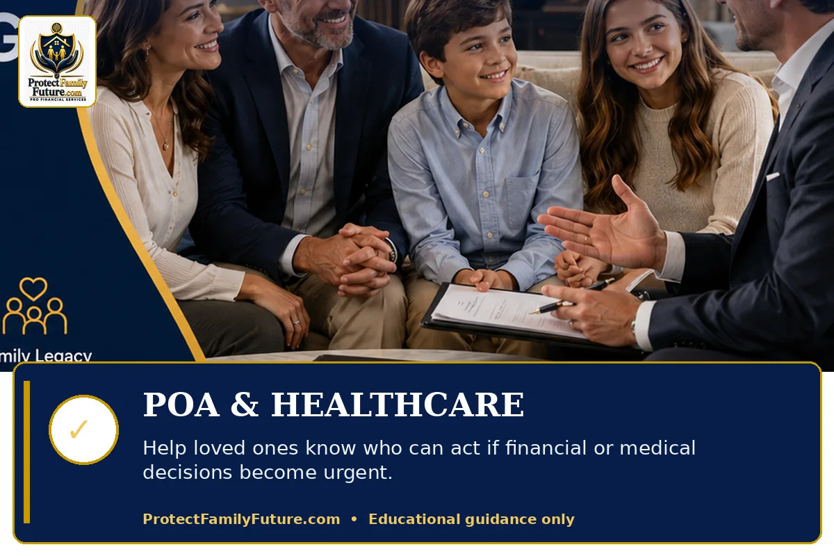 Power of attorney and healthcare planning education
