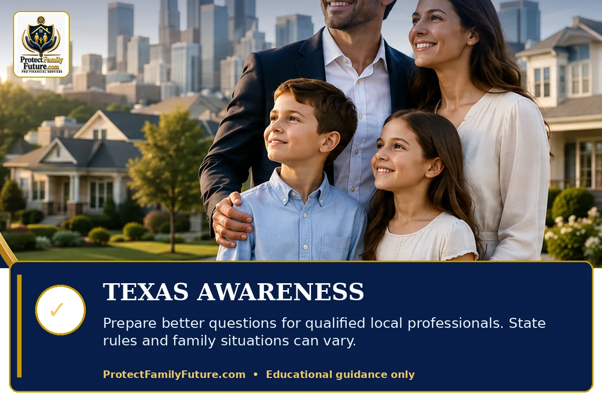 Texas will and trust planning awareness
