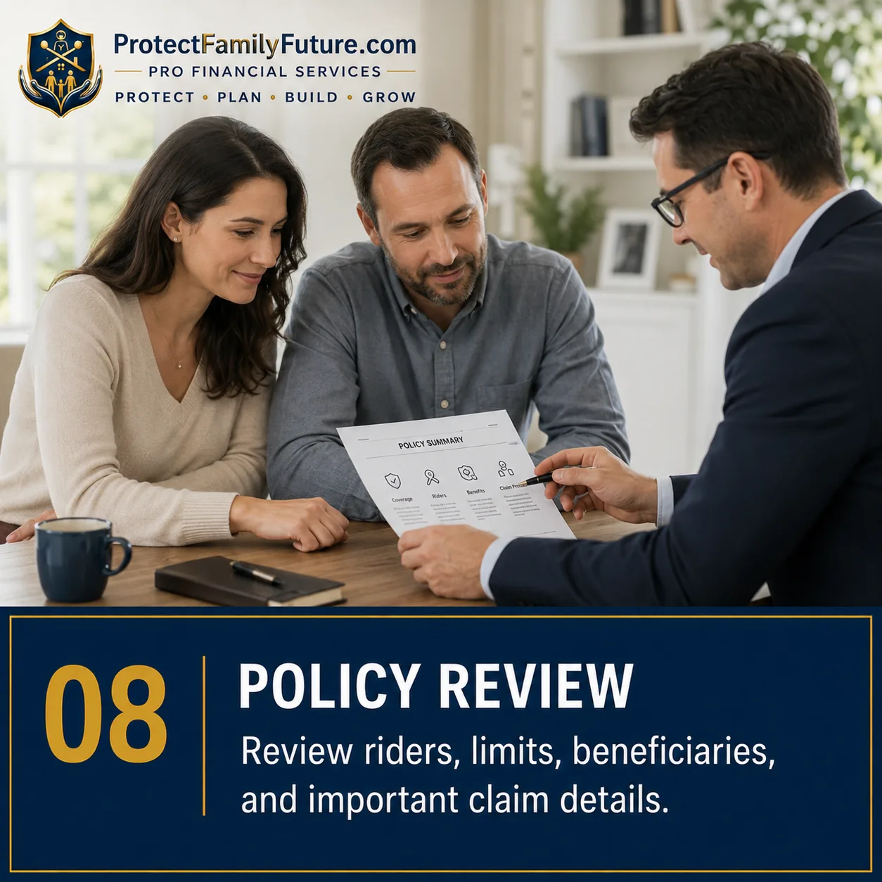 Living Benefits Policy Review Checklist - ProtectFamilyFuture.com