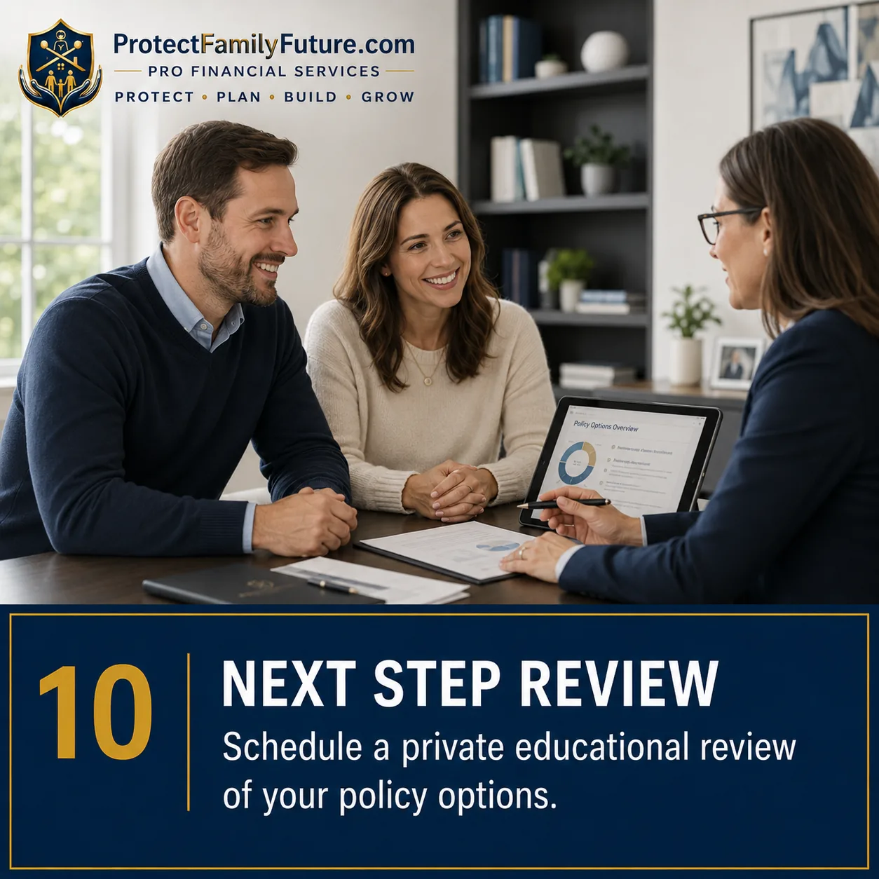 Book a living benefits policy review